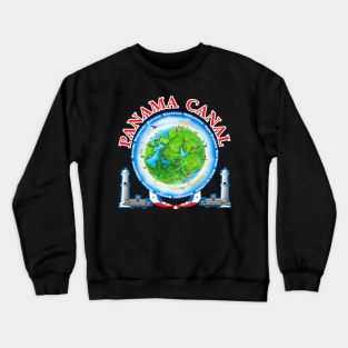 panama canal Crewneck Sweatshirt